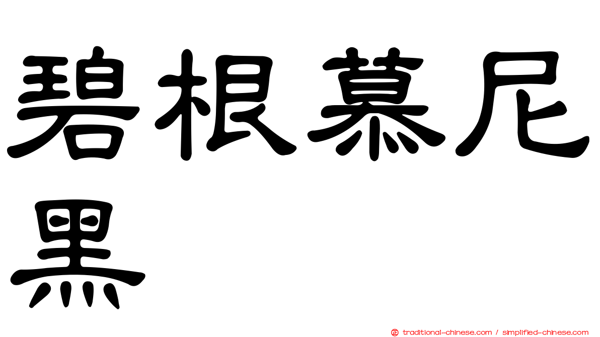 碧根慕尼黑