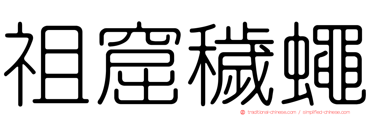 祖窟穢蠅