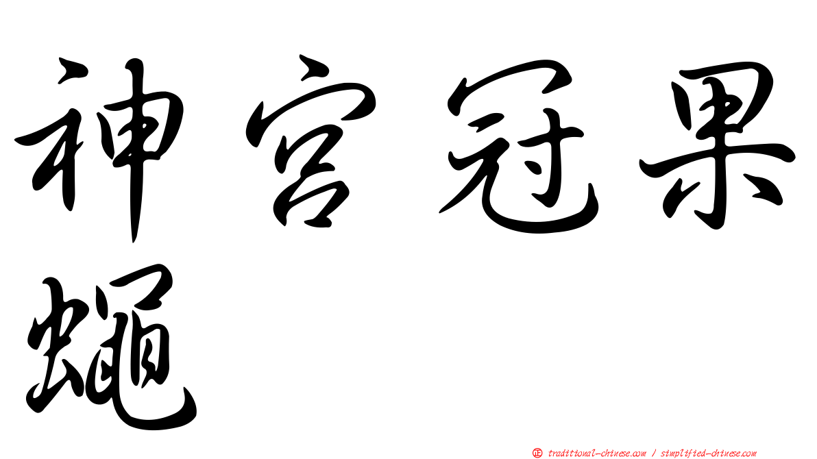 神宮冠果蠅