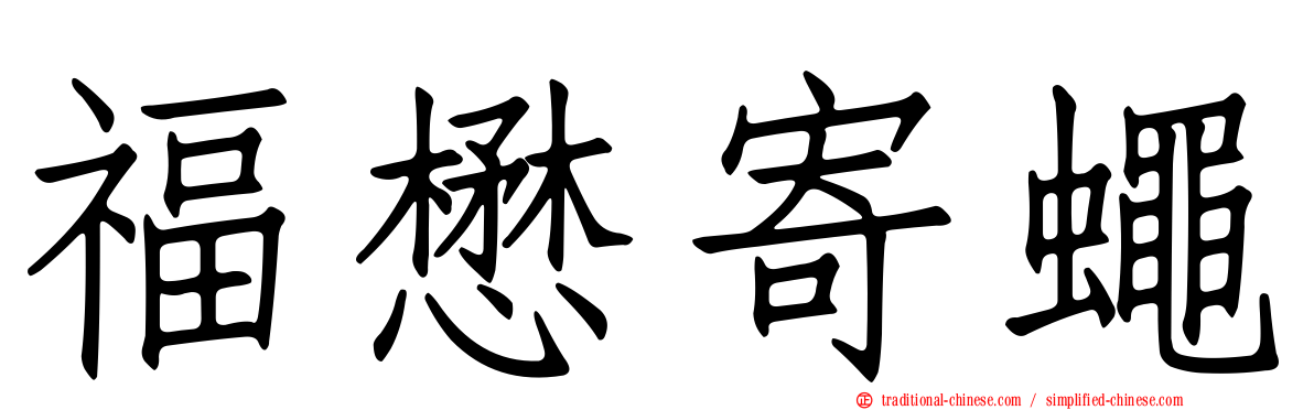 福懋寄蠅