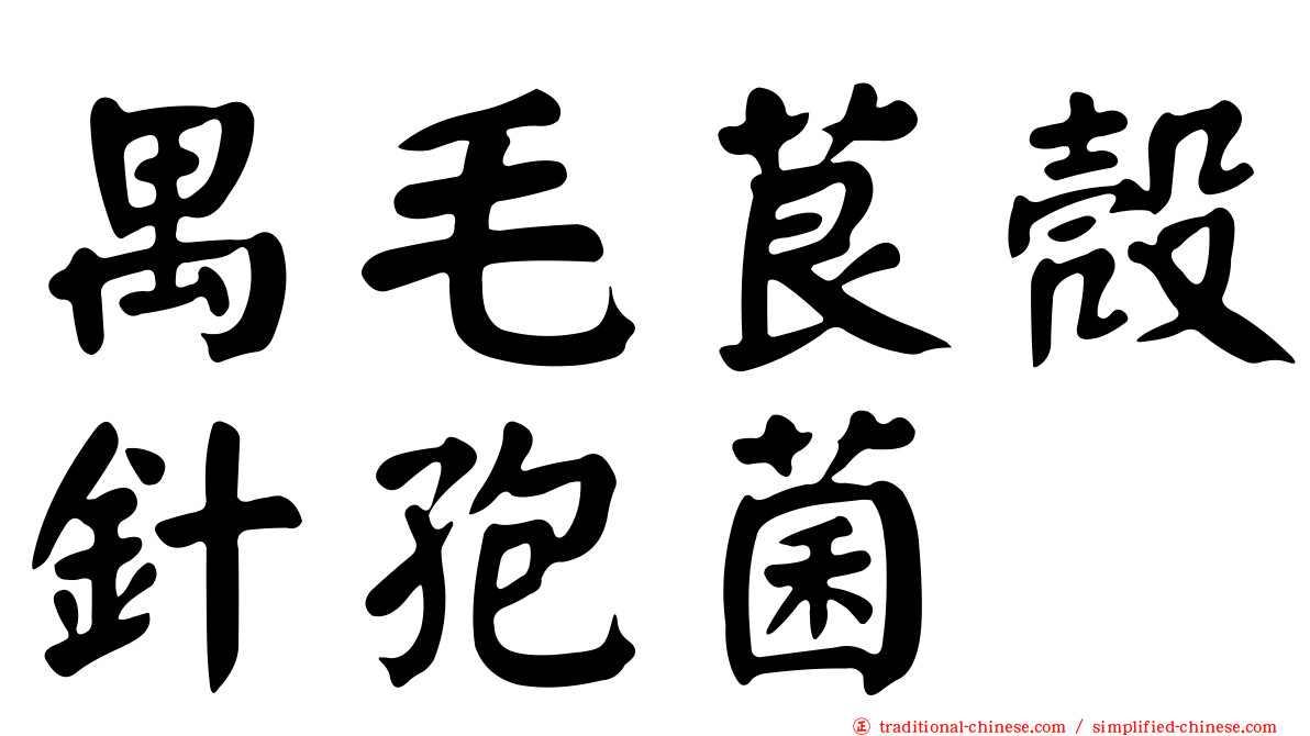 禺毛茛殼針孢菌