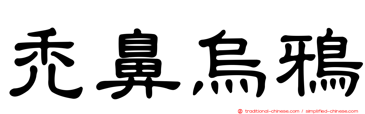 禿鼻烏鴉
