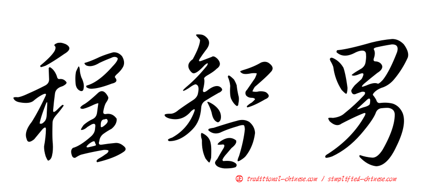程智男