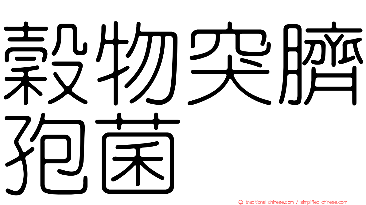 穀物突臍孢菌