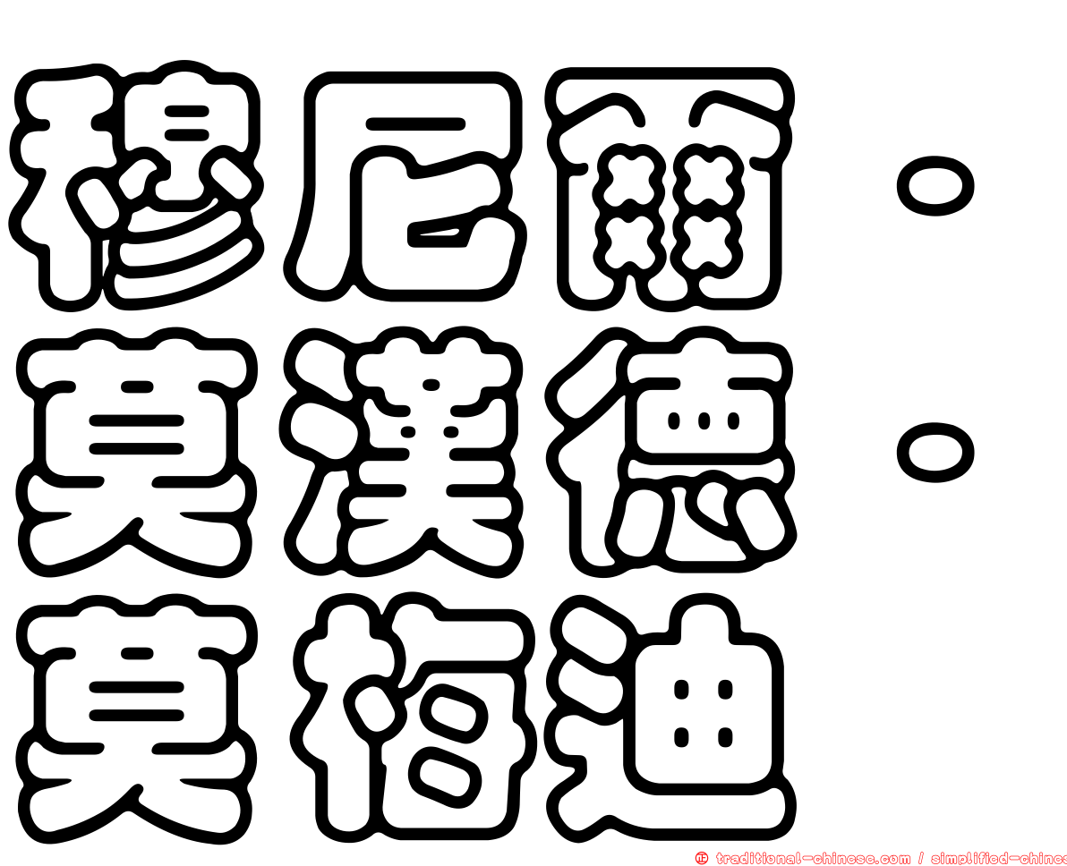 穆尼爾·莫漢德·莫梅迪
