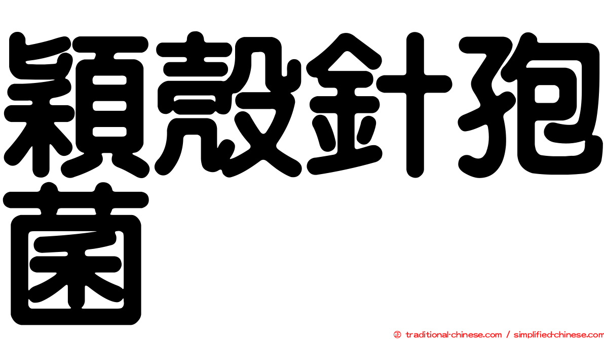穎殼針孢菌