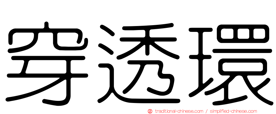 穿透環