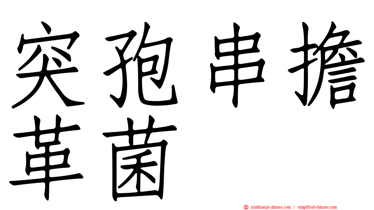 突孢串擔革菌