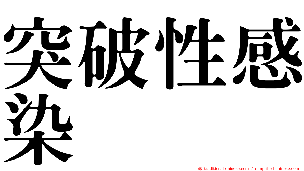 突破性感染
