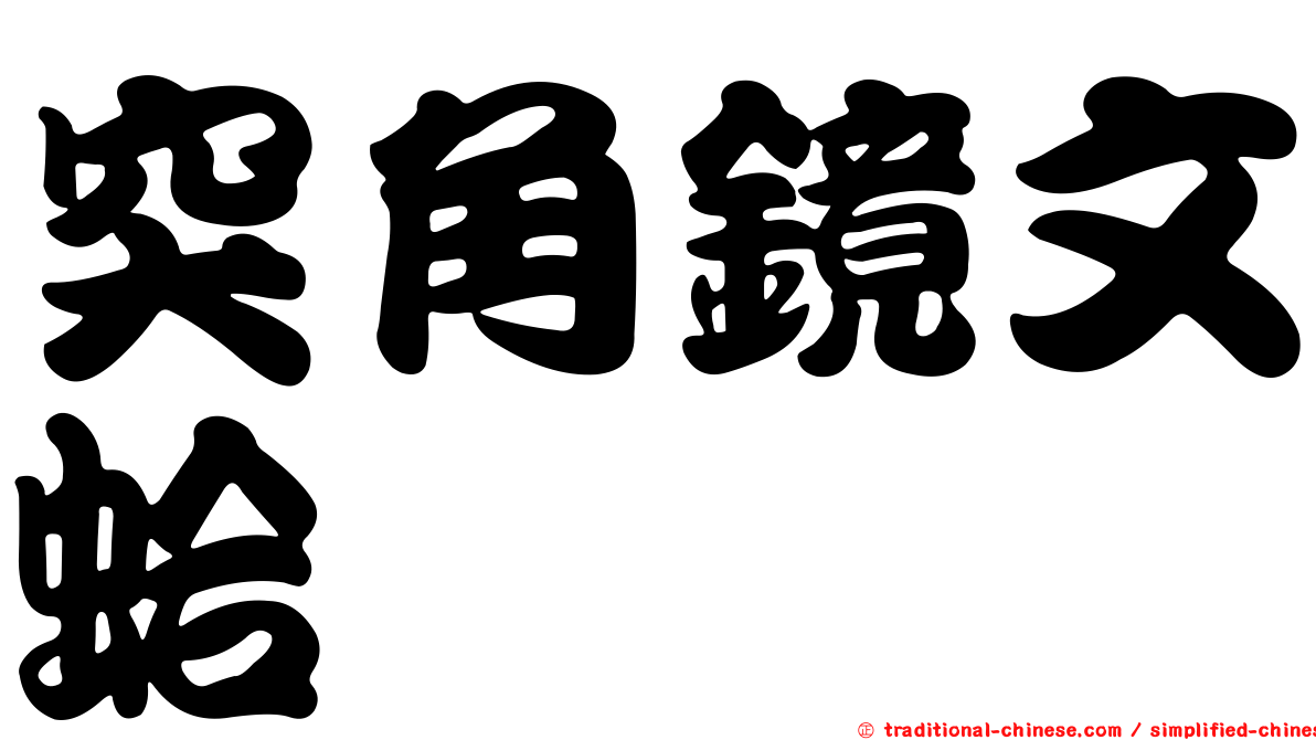 突角鏡文蛤