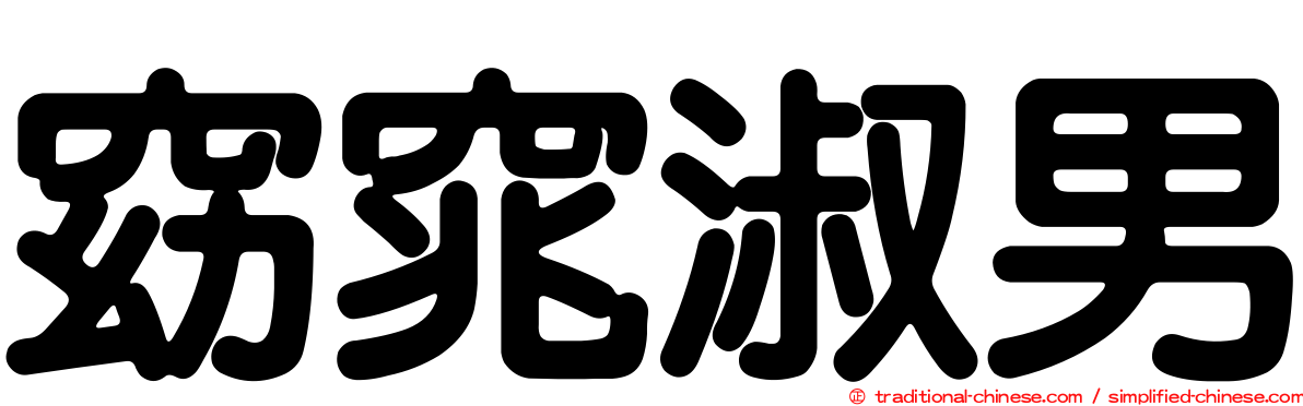 窈窕淑男