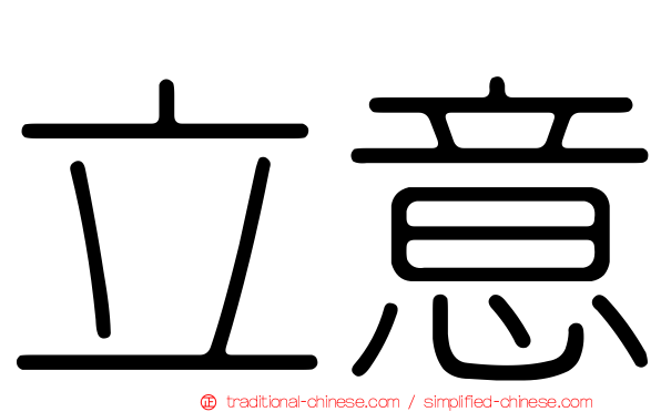立意