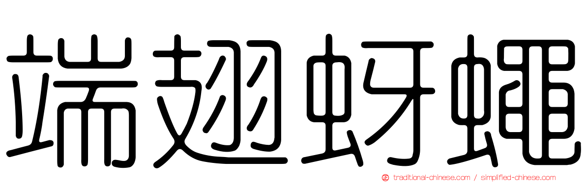 端翅蚜蠅