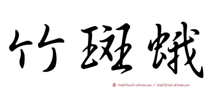 竹斑蛾