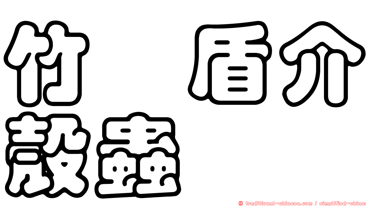 竹皤盾介殼蟲
