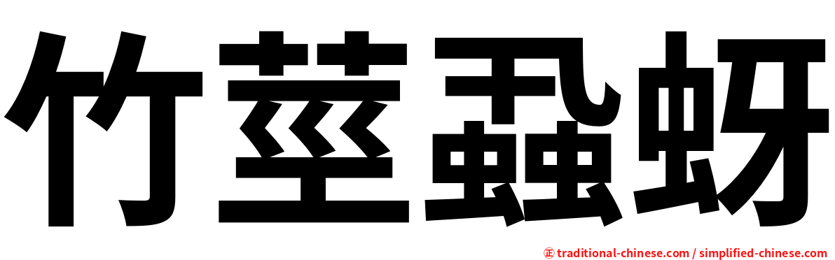 竹莖蝨蚜