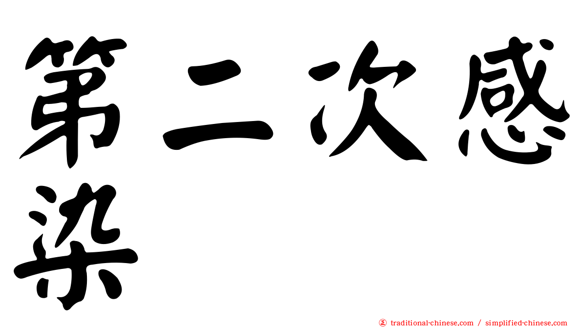 第二次感染