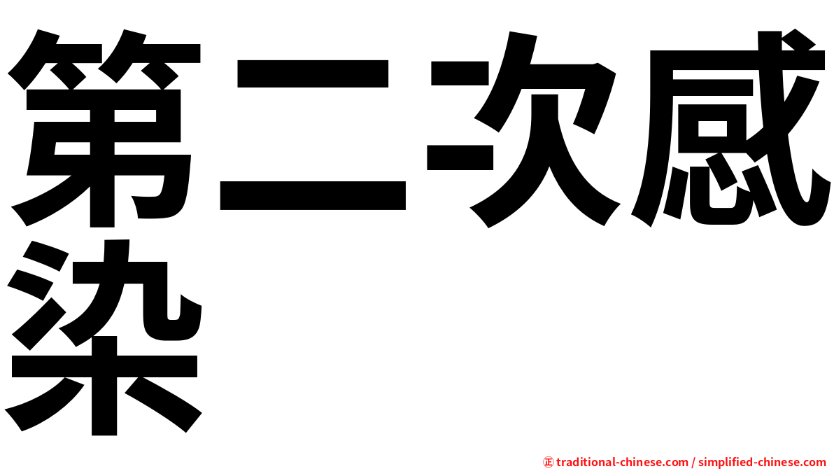 第二次感染