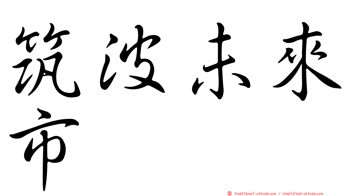 筑波未來市