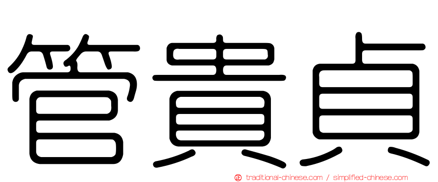 管貴貞