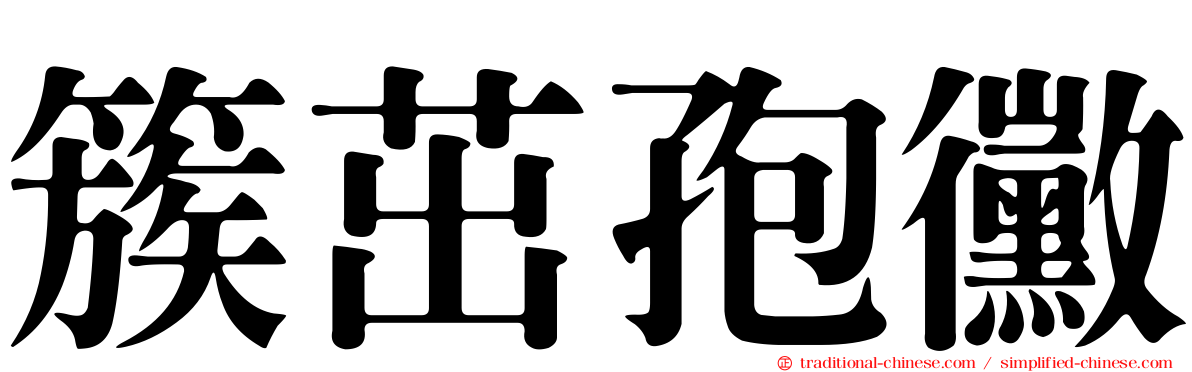 簇茁孢黴