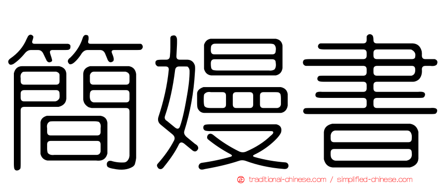 簡嫚書