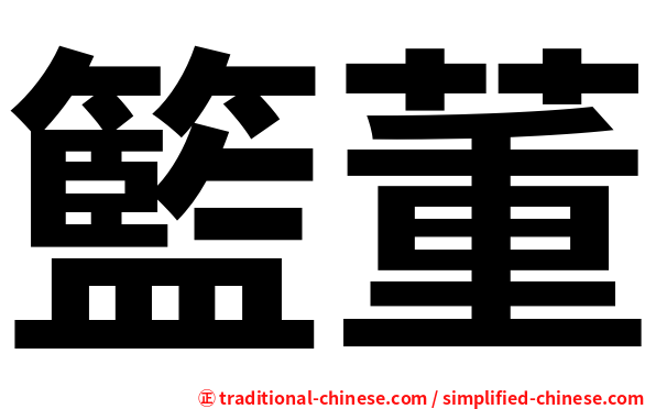 籃董