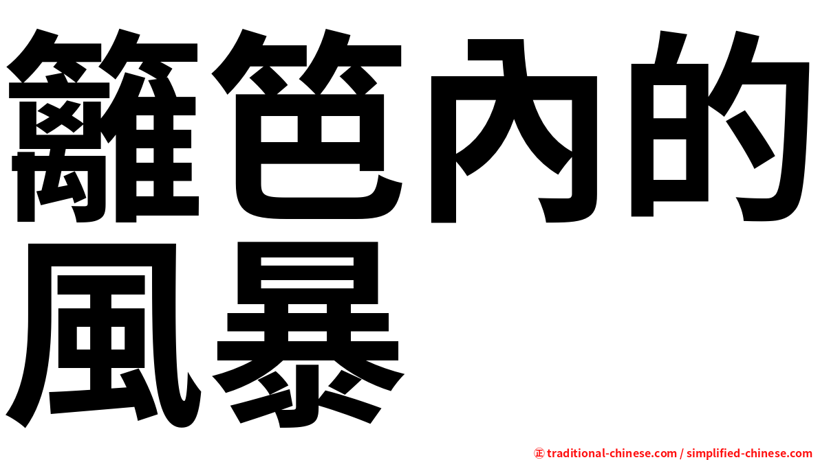 籬笆內的風暴