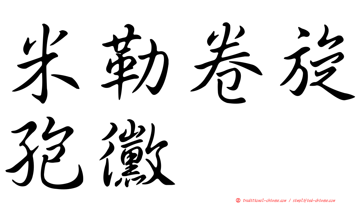 米勒卷旋孢黴