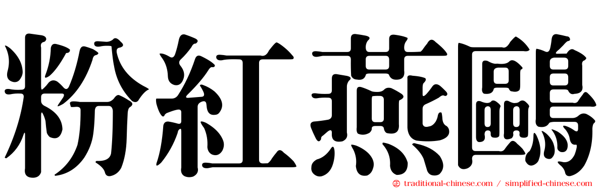 粉紅燕鷗