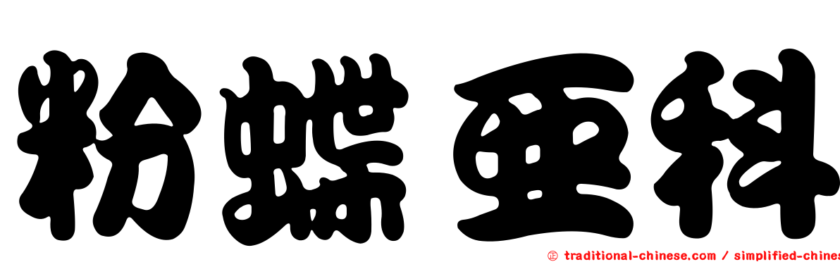 粉蝶亞科