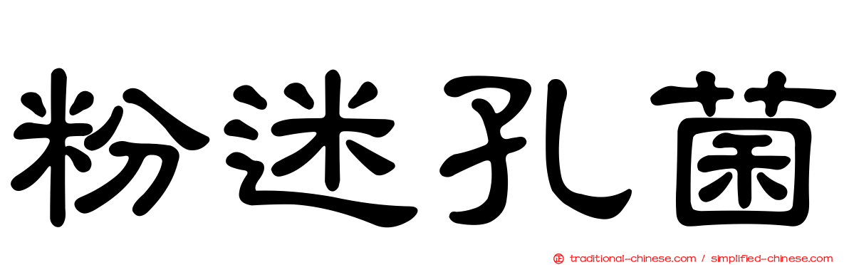 粉迷孔菌