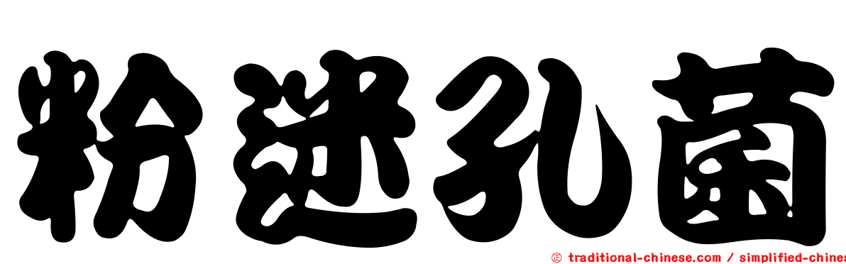 粉迷孔菌