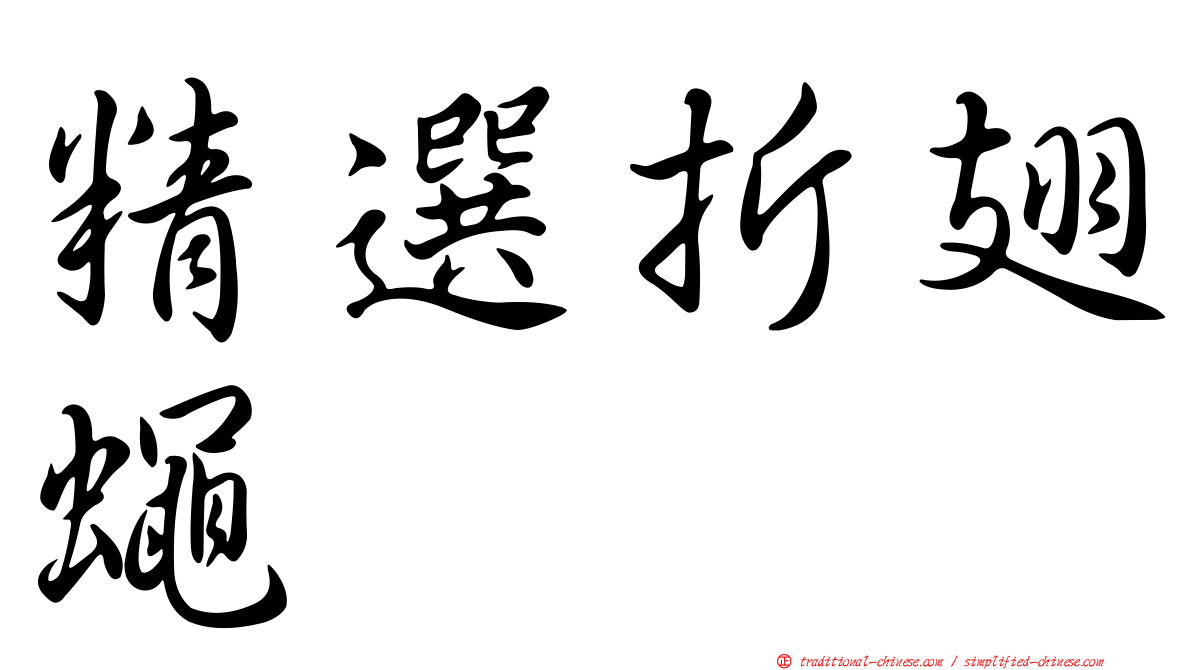 精選折翅蠅