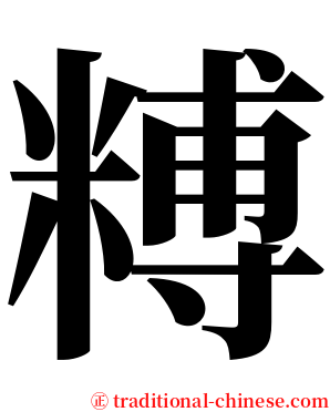 糐 serif font
