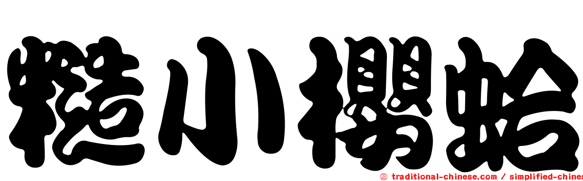 糙小櫻蛤