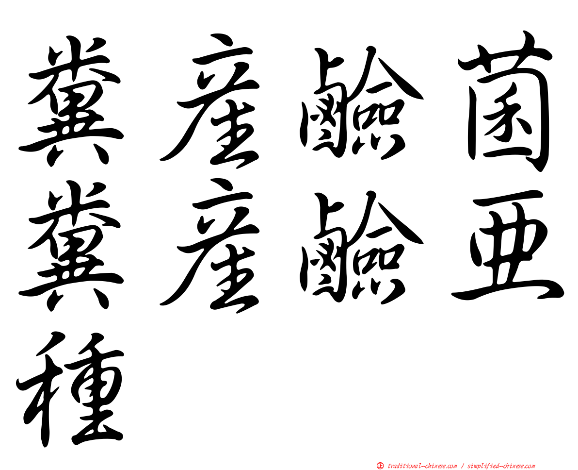 糞產鹼菌糞產鹼亞種