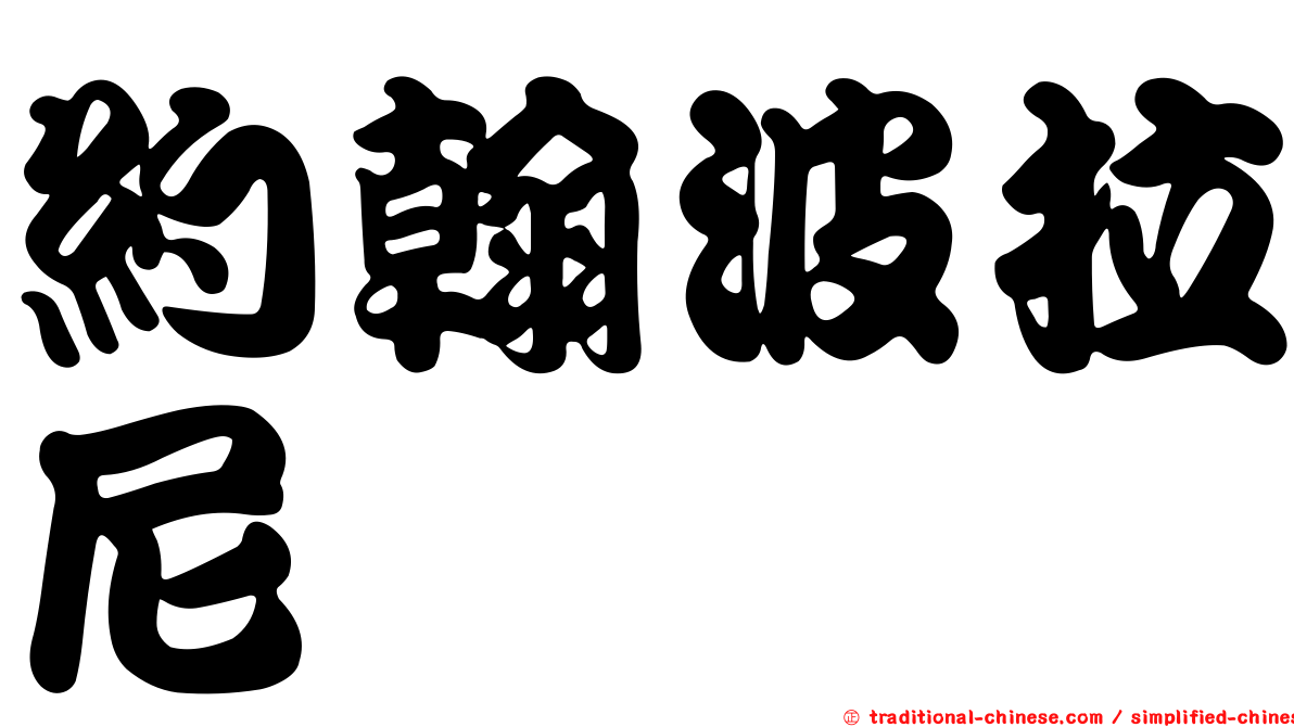 約翰波拉尼