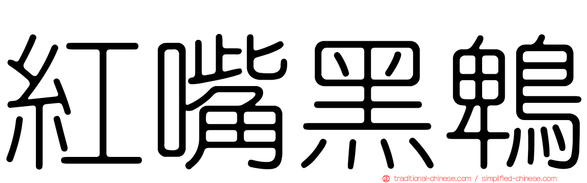 紅嘴黑鵯