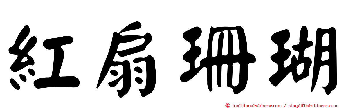 紅扇珊瑚