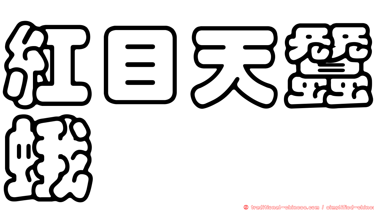 紅目天蠶蛾