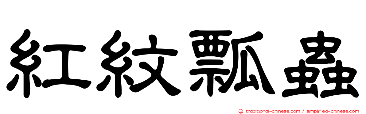 紅紋瓢蟲