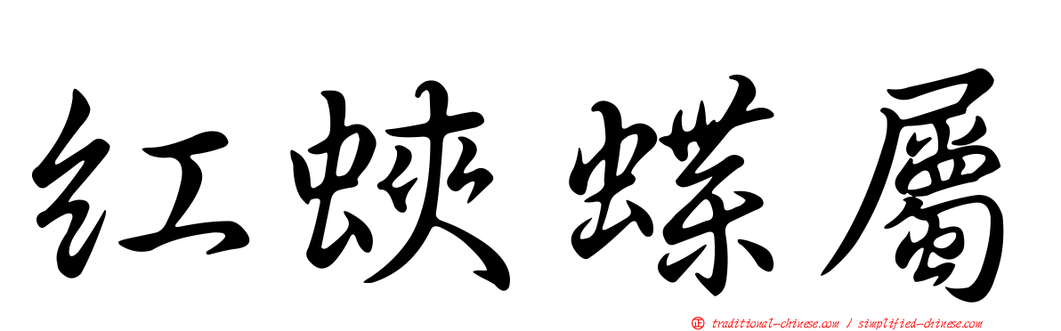 紅蛺蝶屬