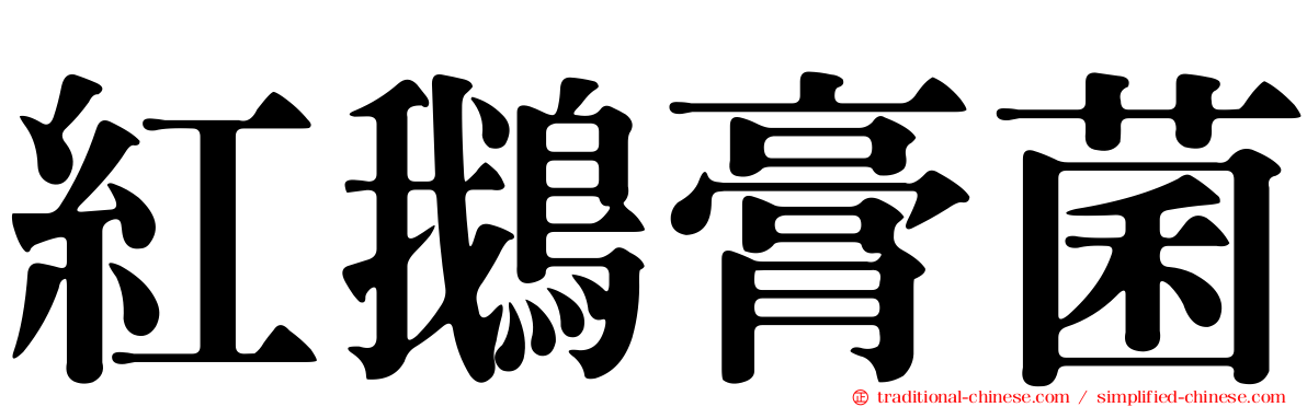 紅鵝膏菌
