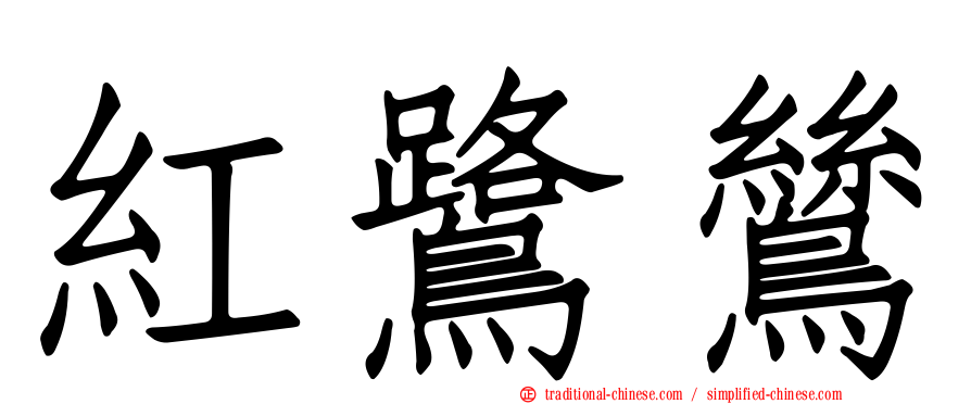 紅鷺鷥