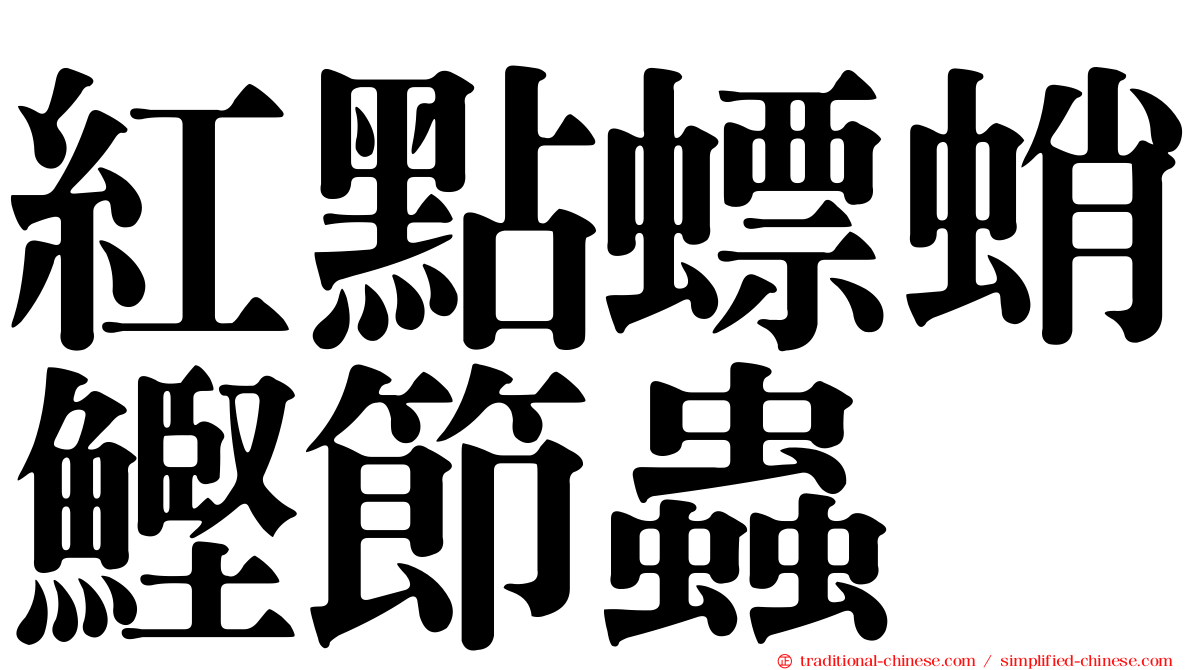 紅點螵蛸鰹節蟲