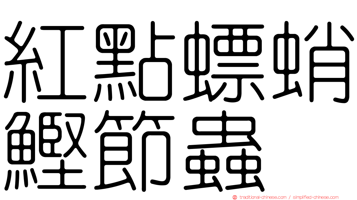 紅點螵蛸鰹節蟲