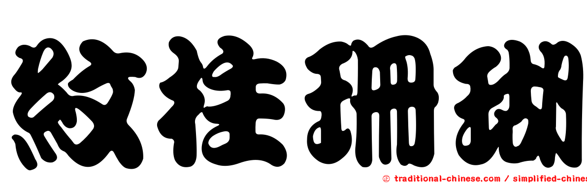 紋柱珊瑚