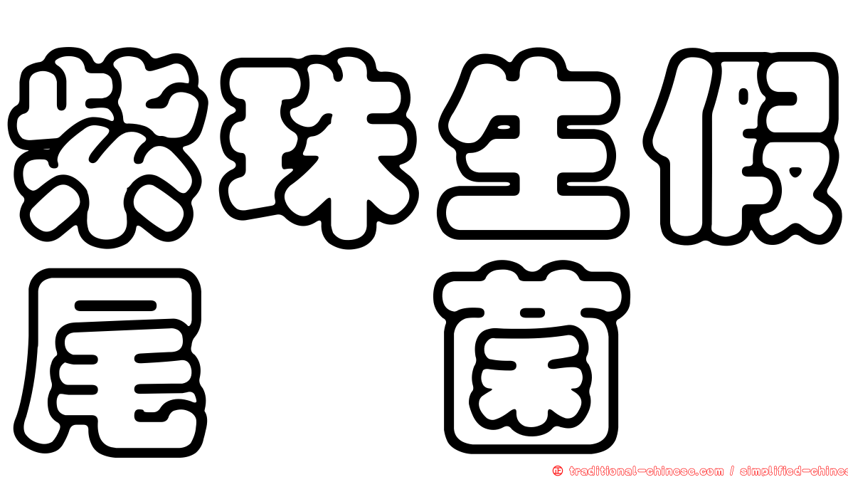紫珠生假尾孢菌