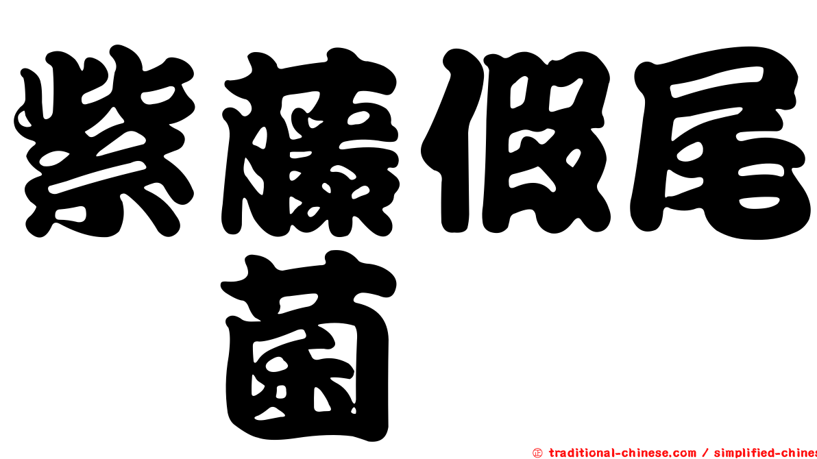 紫藤假尾孢菌